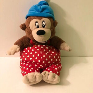 2010 Krea Rasmus Klump Plush Hand Puppet Danish Cartoon Character Stuffed Animal